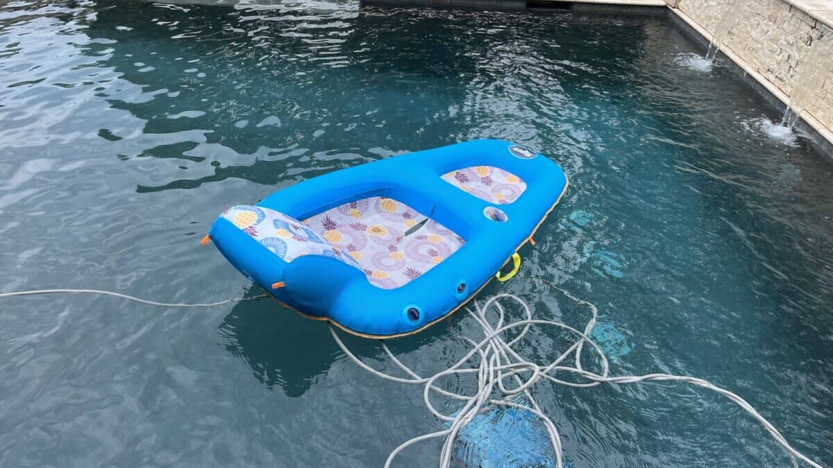 Picture of an adult pool float.