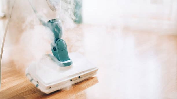 Picture of a steam cleaner mop. 